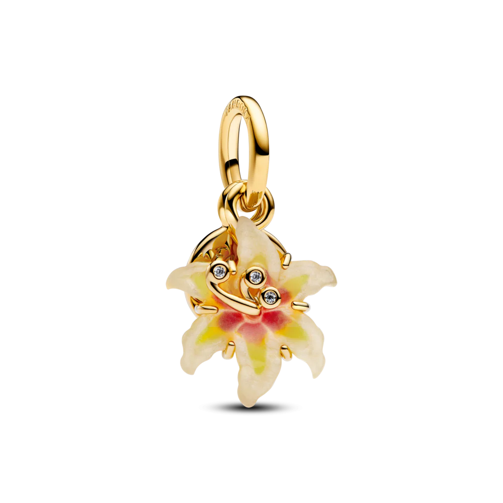 Tangled Flower Charm