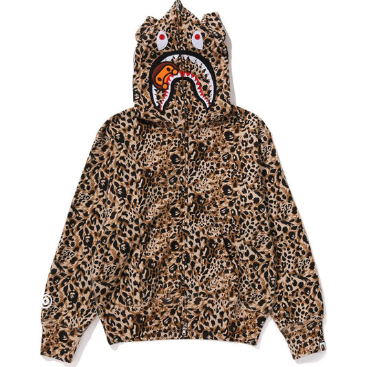 Wild Leopard Unisex Zip-Up
