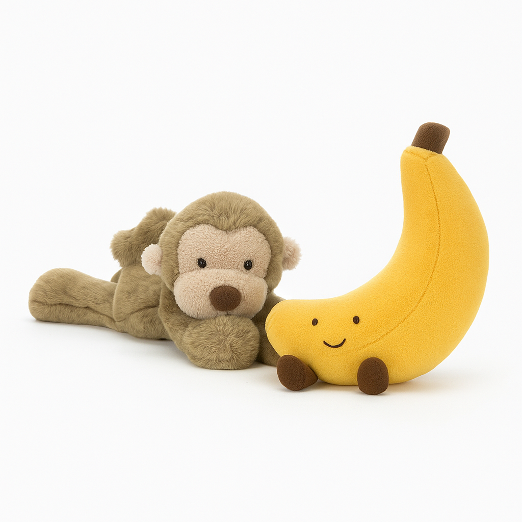 Smudge Monkey & Amuseable Banana Set