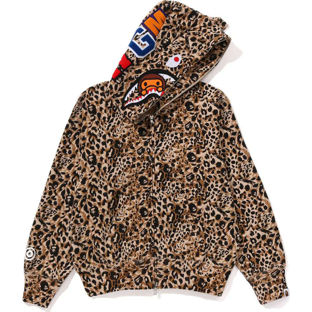 Wild Leopard Unisex Zip-Up