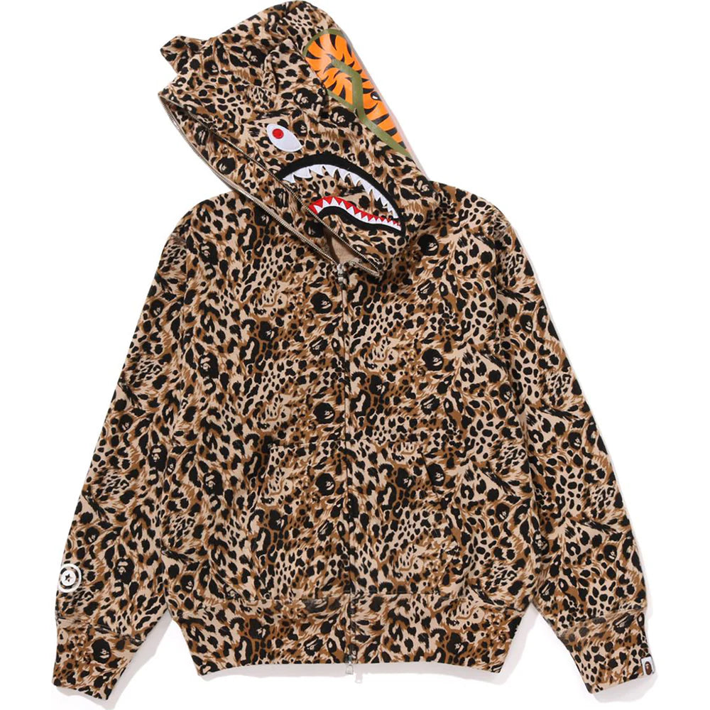 Wild Leopard Unisex Zip-Up